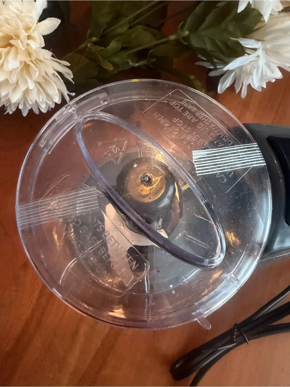 Selectives Gray Compact Food Chopper with Clear Bowl brand new, never used!